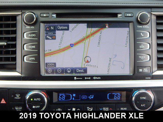 used 2019 Toyota Highlander car, priced at $20,876