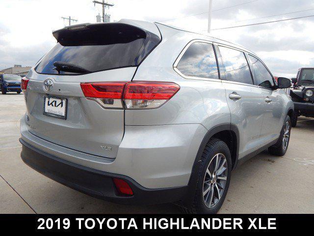 used 2019 Toyota Highlander car, priced at $20,876