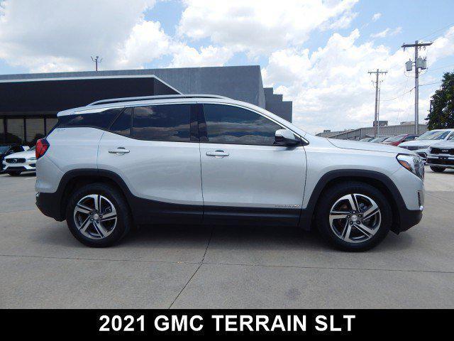 used 2021 GMC Terrain car, priced at $19,194