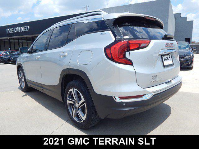 used 2021 GMC Terrain car, priced at $19,194