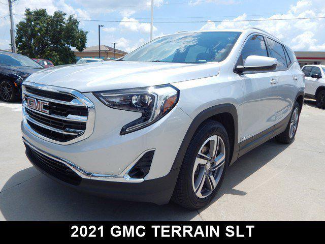 used 2021 GMC Terrain car, priced at $19,194