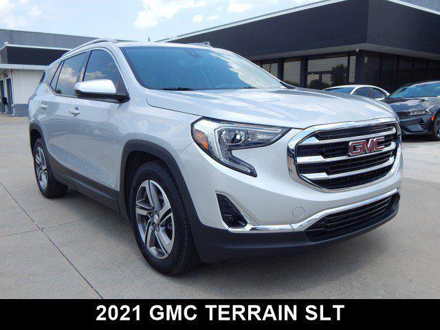 used 2021 GMC Terrain car, priced at $19,433