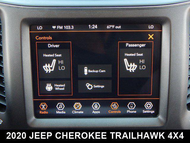 used 2020 Jeep Cherokee car, priced at $21,521