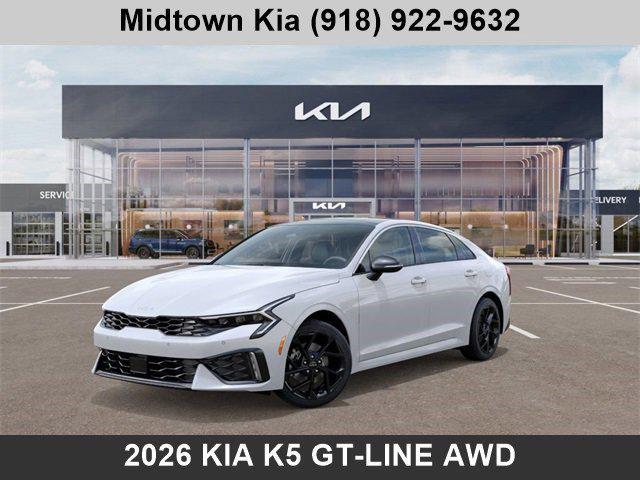 new 2026 Kia K5 car, priced at $33,860