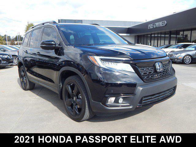 used 2021 Honda Passport car, priced at $29,453