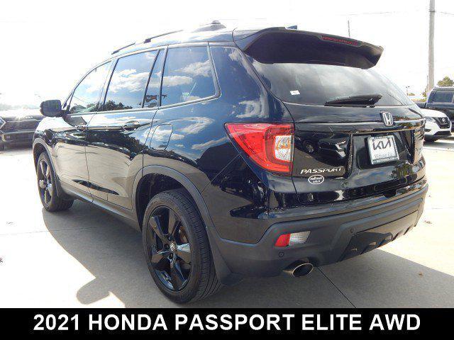 used 2021 Honda Passport car, priced at $29,453