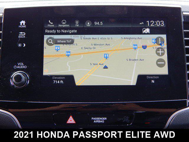 used 2021 Honda Passport car, priced at $29,453