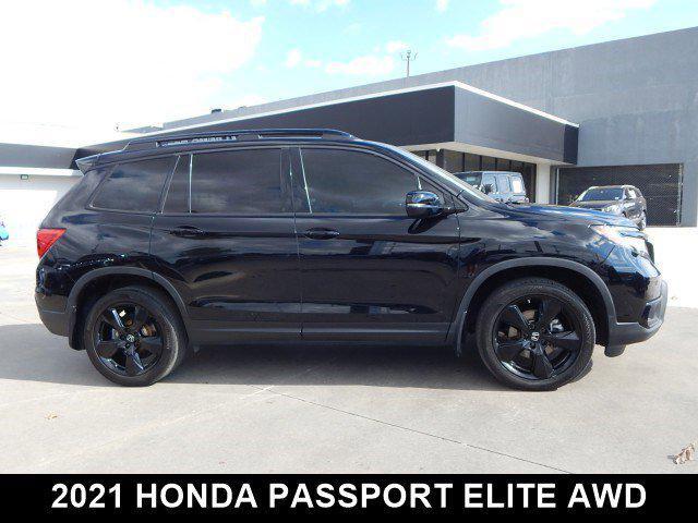 used 2021 Honda Passport car, priced at $29,453