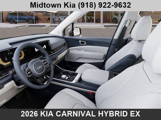 new 2026 Kia Carnival Hybrid car, priced at $44,218