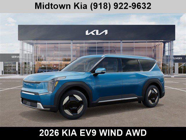 new 2026 Kia EV9 car, priced at $58,161