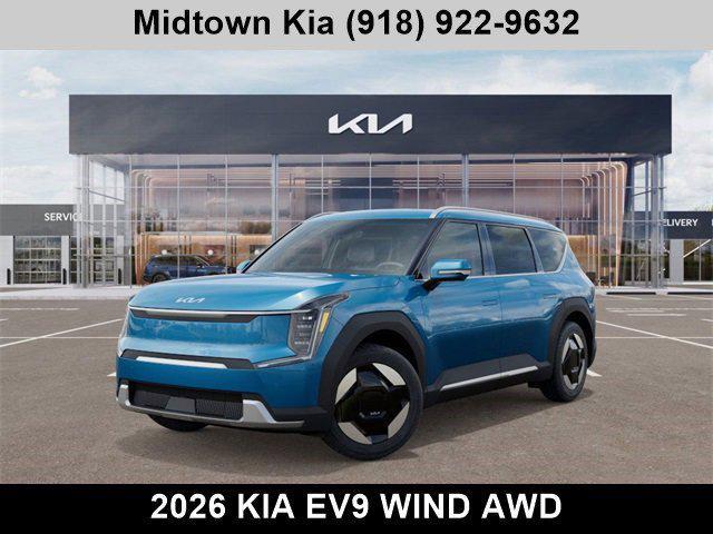 new 2026 Kia EV9 car, priced at $58,161