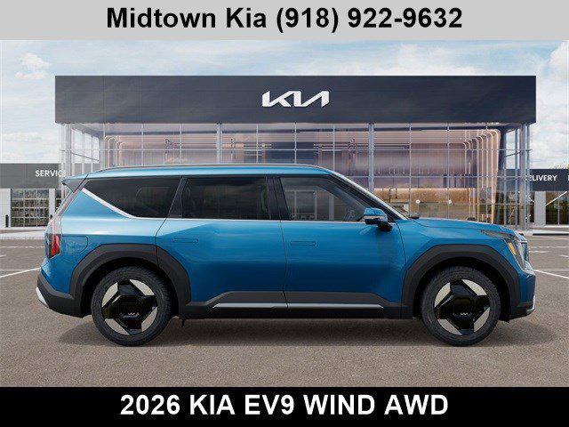 new 2026 Kia EV9 car, priced at $58,161