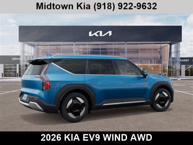 new 2026 Kia EV9 car, priced at $58,161