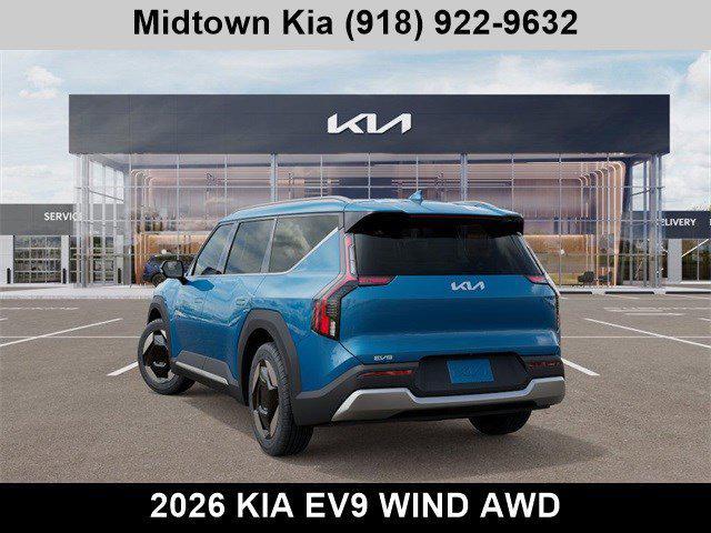 new 2026 Kia EV9 car, priced at $58,161