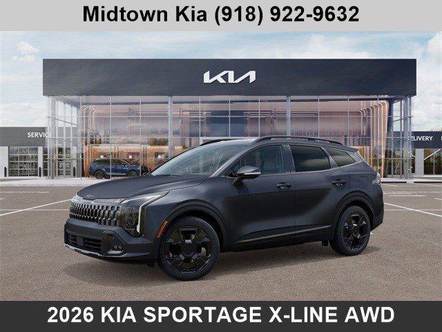new 2026 Kia Sportage car, priced at $38,176
