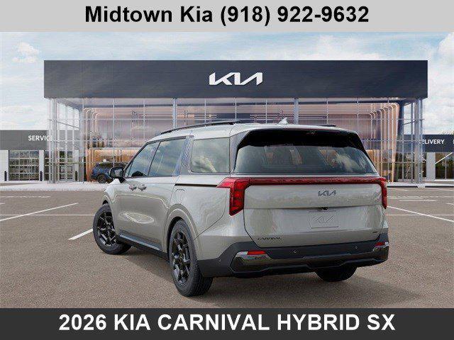 new 2026 Kia Carnival Hybrid car, priced at $51,285