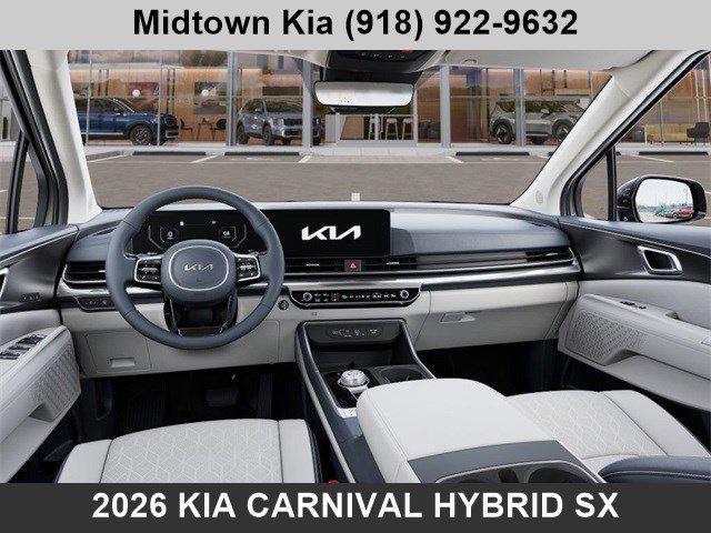 new 2026 Kia Carnival Hybrid car, priced at $51,285