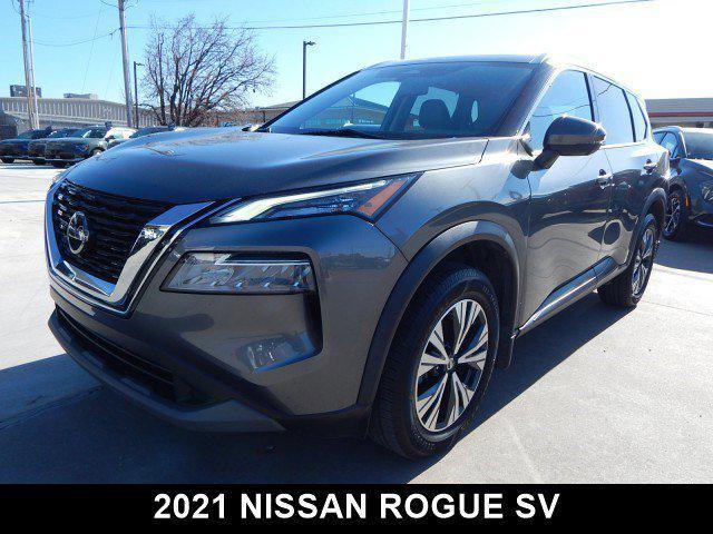 used 2021 Nissan Rogue car, priced at $19,552