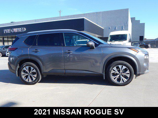 used 2021 Nissan Rogue car, priced at $19,552