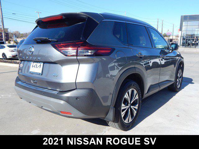 used 2021 Nissan Rogue car, priced at $19,552