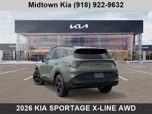 new 2026 Kia Sportage car, priced at $48,855