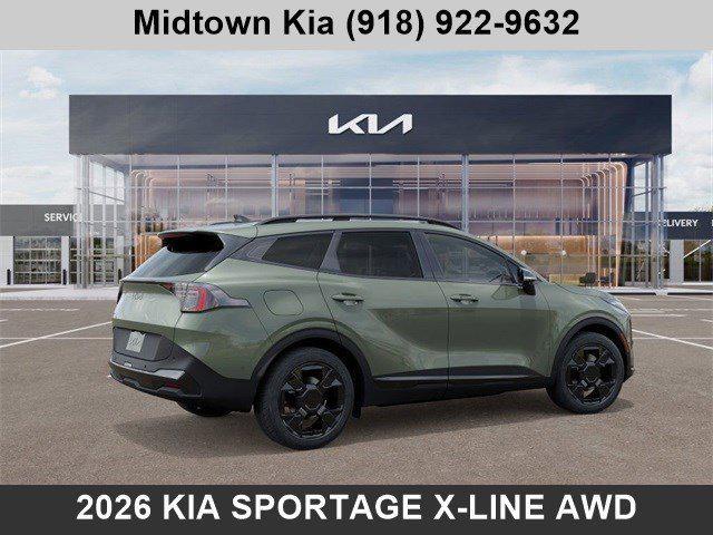 new 2026 Kia Sportage car, priced at $48,855