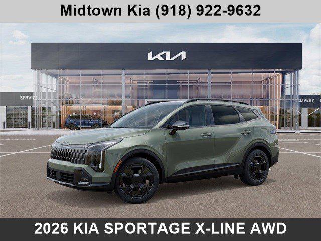 new 2026 Kia Sportage car, priced at $48,855