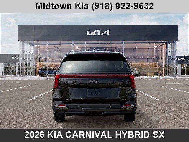 new 2026 Kia Carnival Hybrid car, priced at $48,721