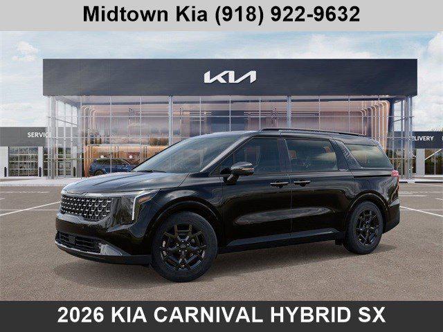new 2026 Kia Carnival Hybrid car, priced at $48,721