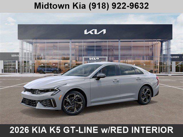 new 2026 Kia K5 car, priced at $29,605