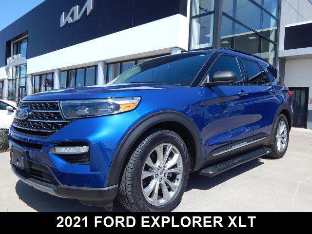 used 2021 Ford Explorer car, priced at $27,076