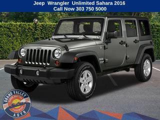 used 2016 Jeep Wrangler Unlimited car, priced at $23,988