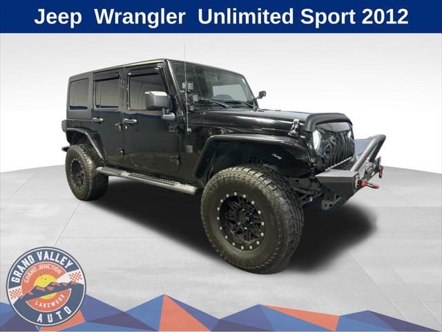used 2012 Jeep Wrangler Unlimited car, priced at $17,400