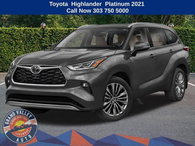 used 2021 Toyota Highlander car, priced at $36,288