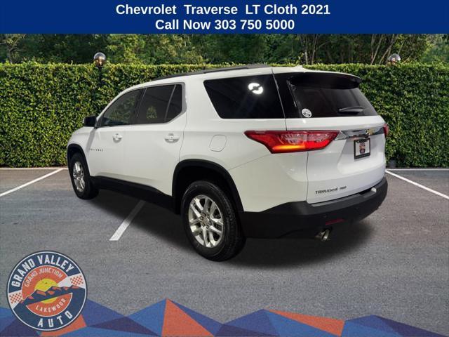 used 2021 Chevrolet Traverse car, priced at $27,988