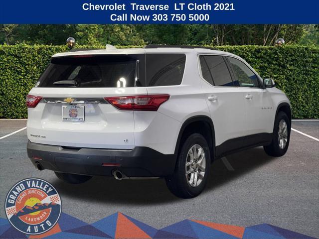 used 2021 Chevrolet Traverse car, priced at $27,988