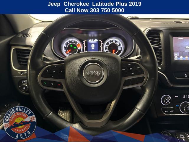 used 2019 Jeep Cherokee car, priced at $17,400