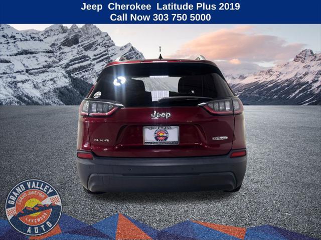 used 2019 Jeep Cherokee car, priced at $17,400