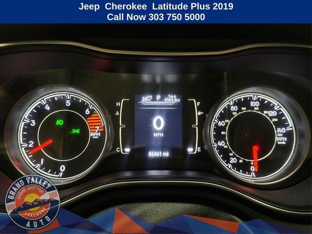 used 2019 Jeep Cherokee car, priced at $17,400