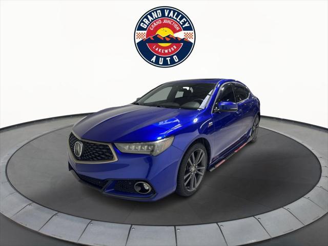 used 2018 Acura TLX car, priced at $21,500
