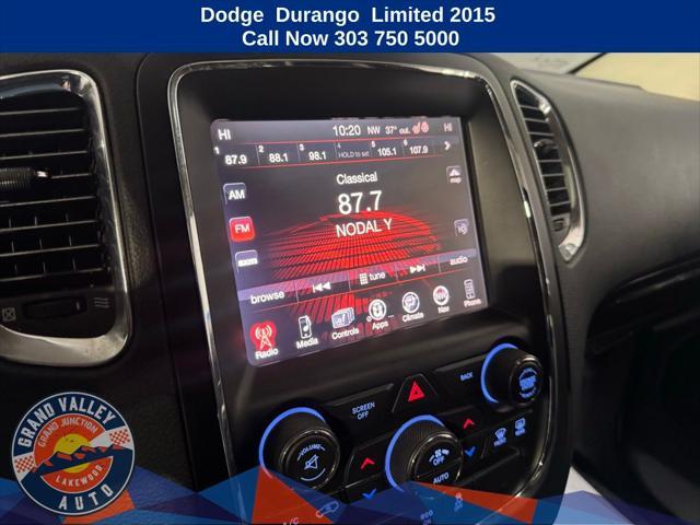 used 2015 Dodge Durango car, priced at $15,688