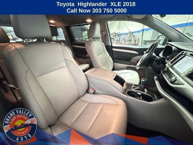 used 2018 Toyota Highlander car, priced at $29,788