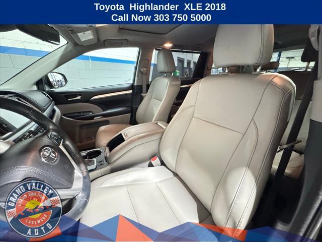 used 2018 Toyota Highlander car, priced at $29,788