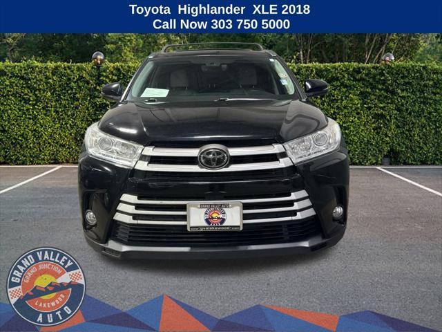 used 2018 Toyota Highlander car, priced at $29,788