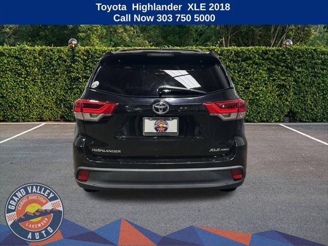 used 2018 Toyota Highlander car, priced at $29,788