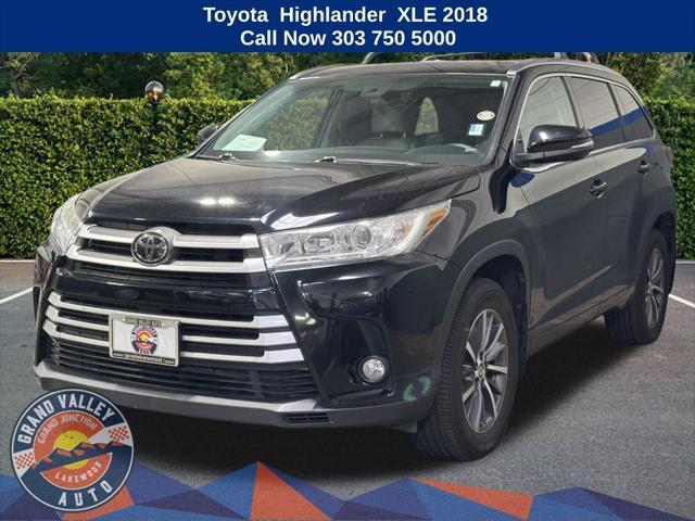 used 2018 Toyota Highlander car, priced at $29,788