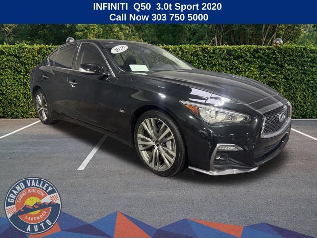 used 2020 INFINITI Q50 car, priced at $26,888