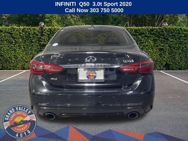 used 2020 INFINITI Q50 car, priced at $26,888