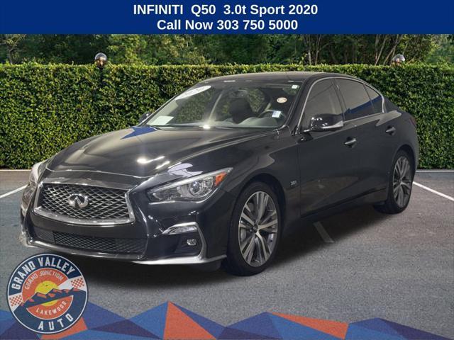 used 2020 INFINITI Q50 car, priced at $26,888