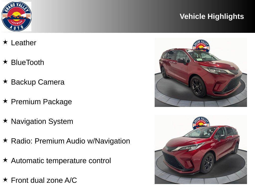 used 2024 Toyota Sienna car, priced at $55,988